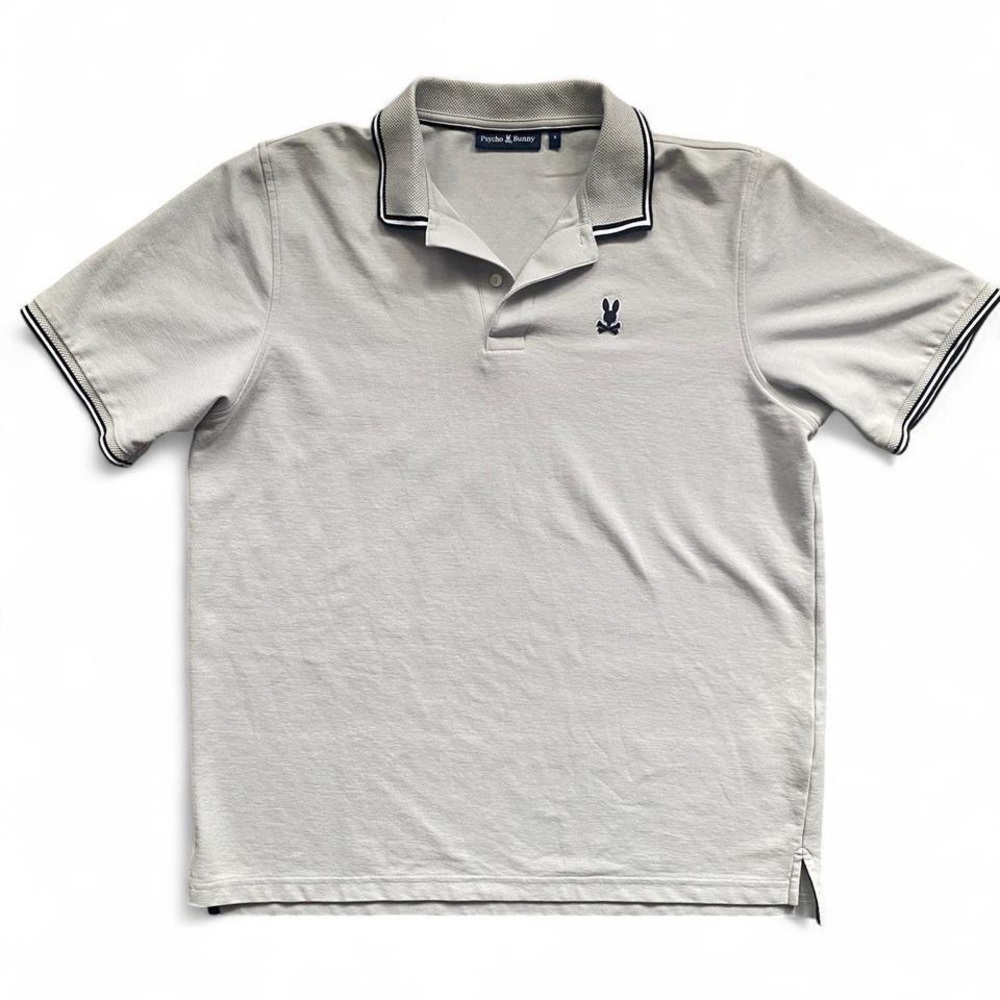 🐇 Psycho Bunny Evandale Oxford streetwear polo. Men’s size 8. Like new
